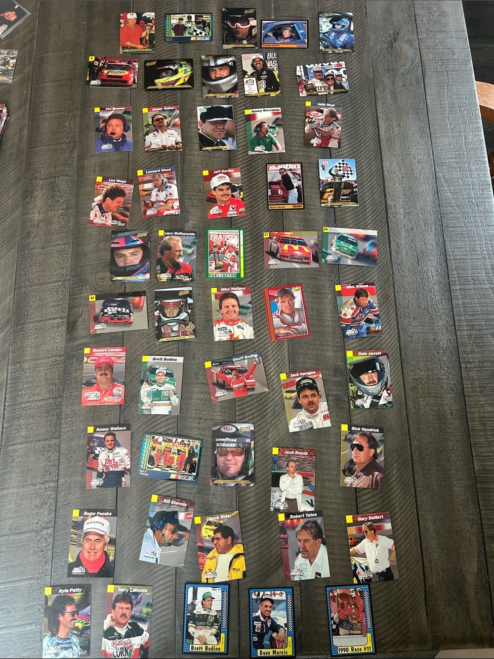 Vintage Racing Card Lot – Assorted Drivers